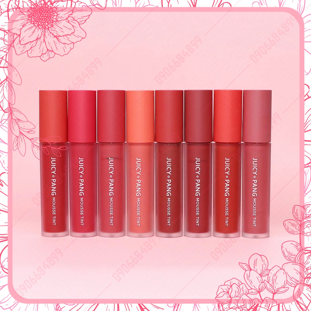 Son kem siêu mịn 💎 A'PIEU JUICY PANG MOUSSE TINT - LÔ SX 07/2020 💎 5.5g - PK02