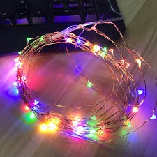 Đèn đom đóm, Fairy light loại 5m, 10m dùng ổ cắm USB trang trí nhà cửa, tiệc cưới chụp ảnh tự sướng