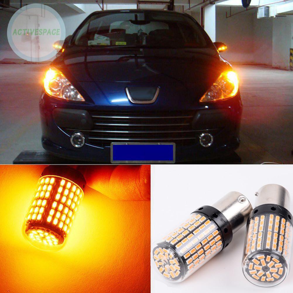Bộ 2 Đèn Xi Nhan Màu Hổ Phách 1156 Smd Py21W 3400lm