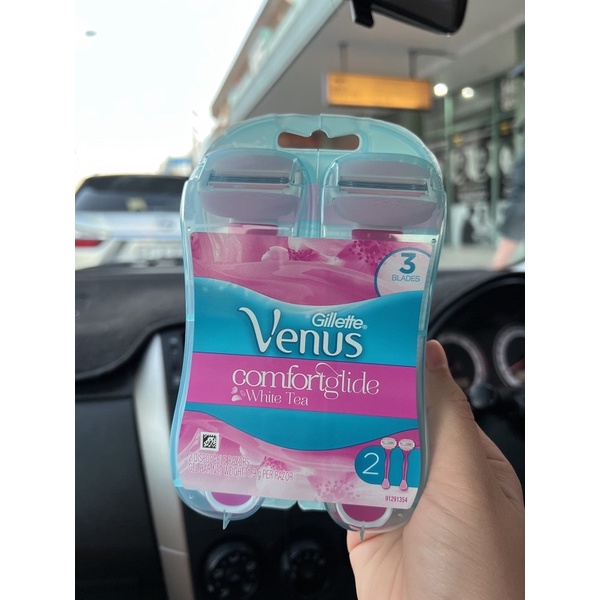 SET 2 DAO CẠO CHO NỮ CÓ ĐẦU BƠ VENUS - Gillette white Tea Venus Spa