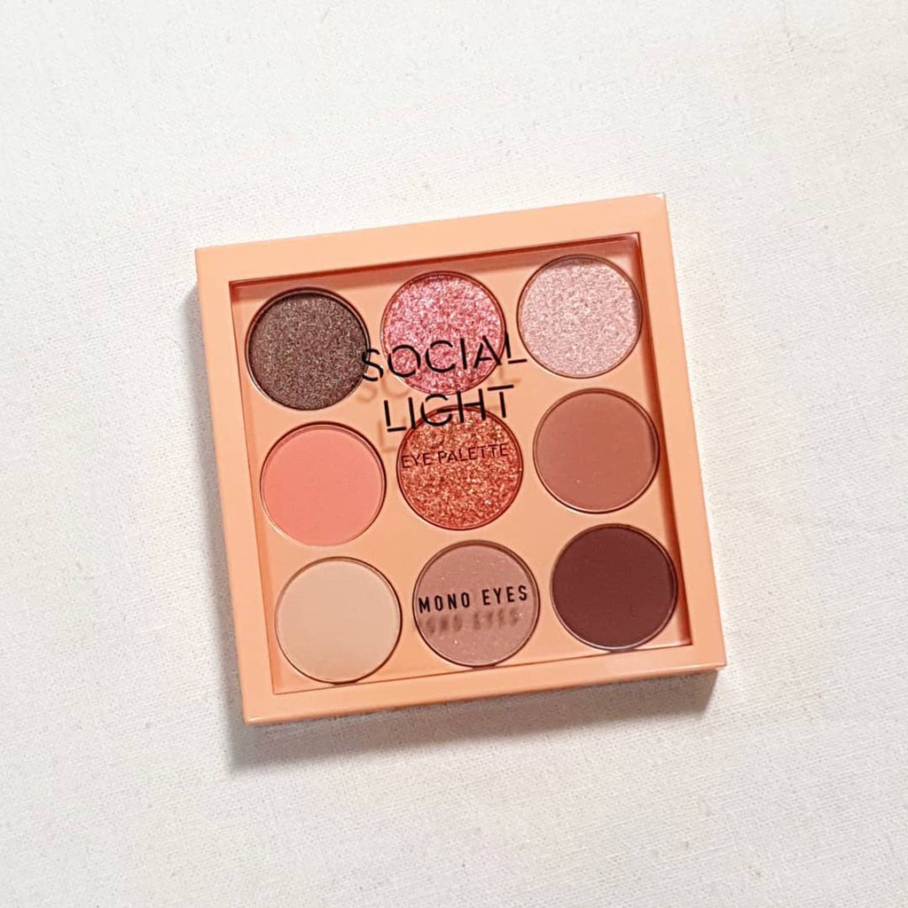 [ARITAUM.Korea] phấn mắt Mono Eyes Palette 'SOCIAL LIGHT'