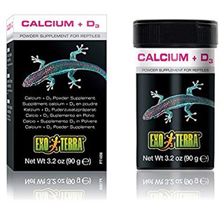 Bột Canxi + D3 Exo Terra dùng cho bò sát (90gr)