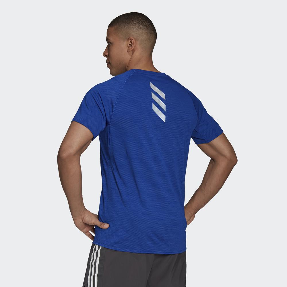 Áo Tee adidas RUNNING Nam Áo Thun Runner Màu xanh dương H25047