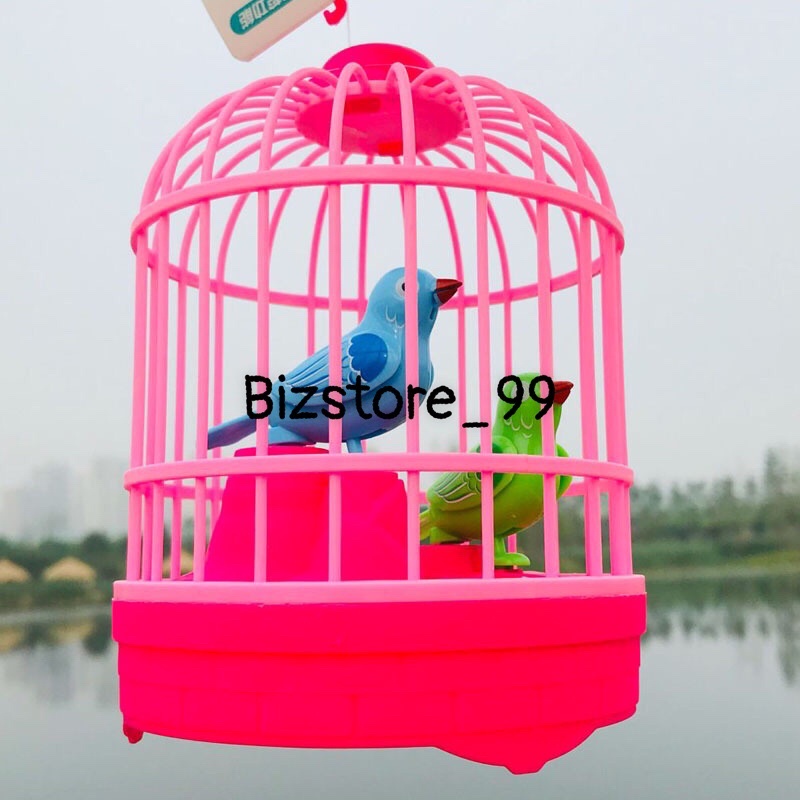 Đồ chơi lồng chim phát nhạc- đồ chơi lắp pin hàng đẹp- lồng chim cho bé