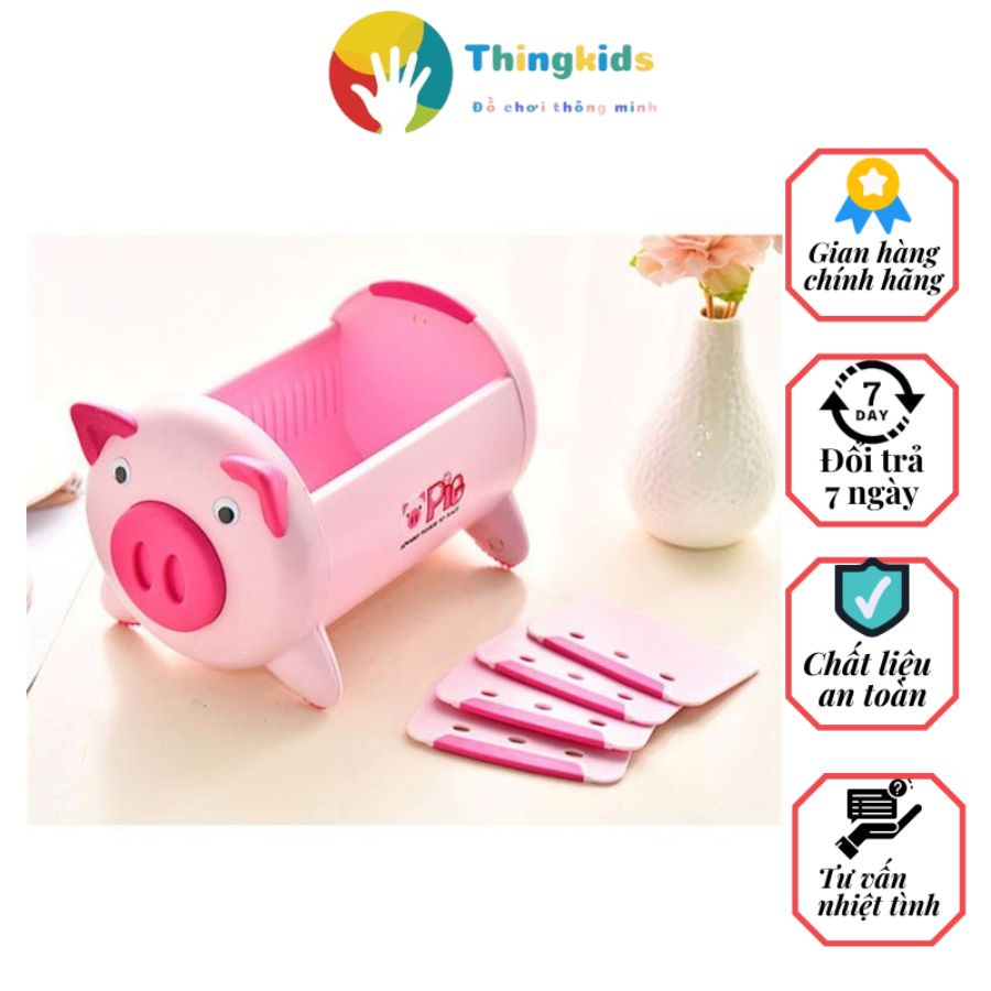 Hộp bút con heo con lợn siêu ngộ nghĩnh - Thingkids