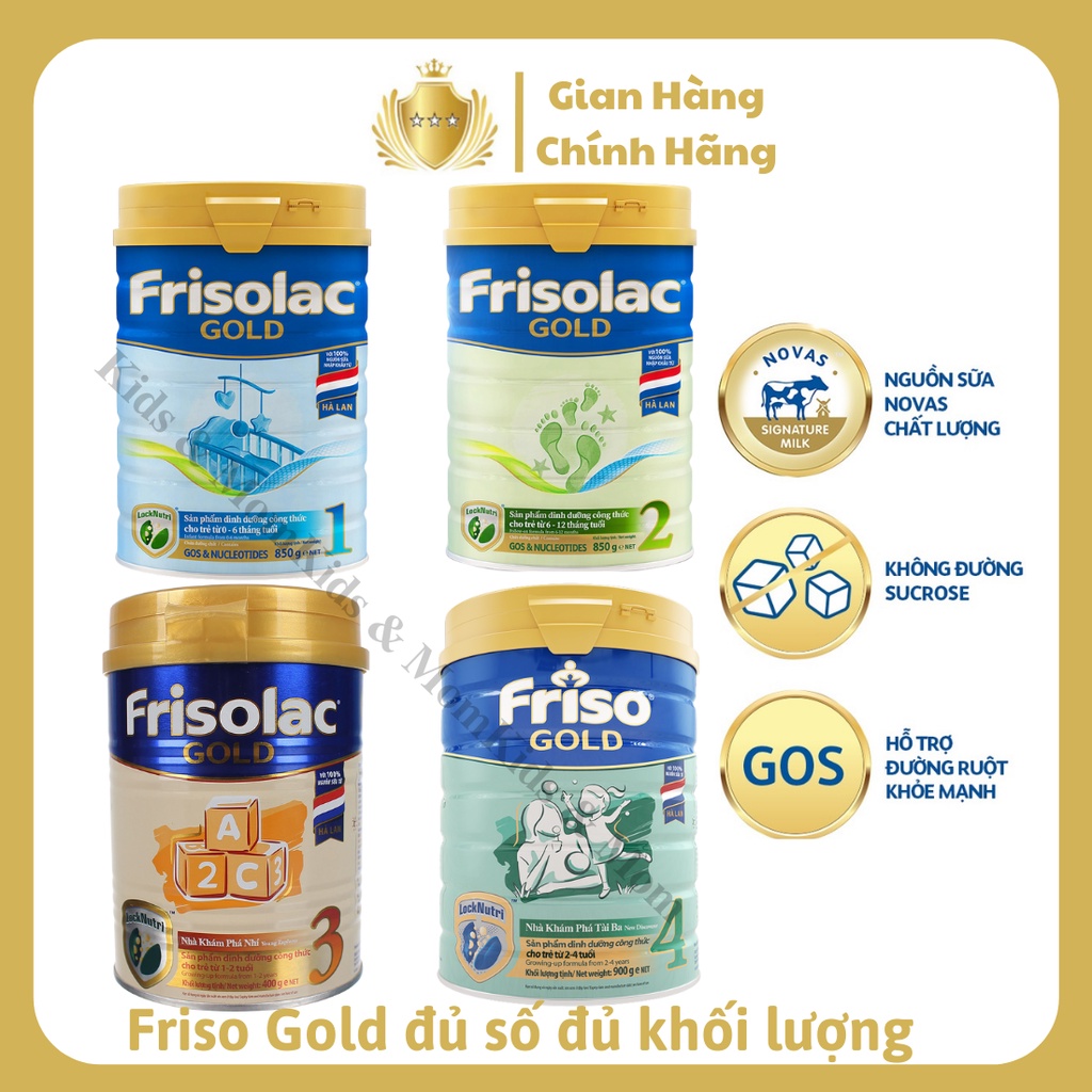 Sữa bột Friso Gold đủ số đủ khối lượng cung cấp dinh dưỡng đầy đủ cho ...