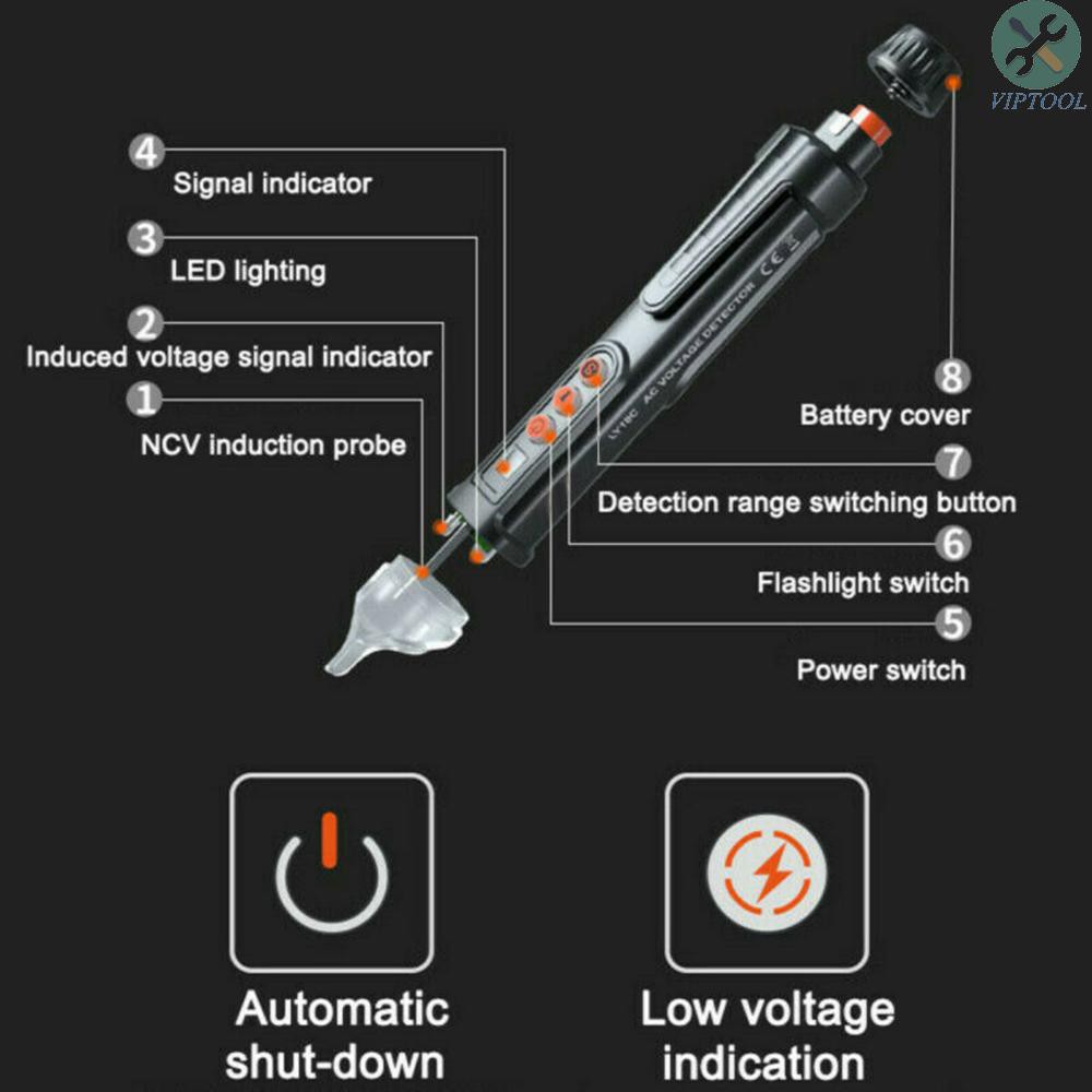 Bút Thử Điện Áp Cao 12v/48v-1000v