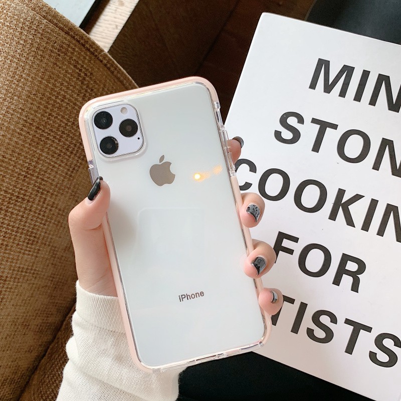 Ốp Điện Thoại Silicon Mềm Trong Suốt Chống Sốc Chống Va Đập Cho Iphone 11 11pro Max X Xr Xs Xs Max 6 6s 7 8 Plus | BigBuy360 - bigbuy360.vn