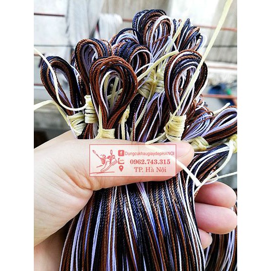 BÁN LẺ 1 TÉP CHỈ GỒM 4 MÀU MAY GIÀY DÉP