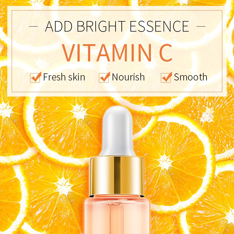 (Hàng Mới Về) Bộ 2 Sản Phẩm Chăm Sóc Da Chống Lão Hóa Chứa Vitamin C Hiệu Laikou