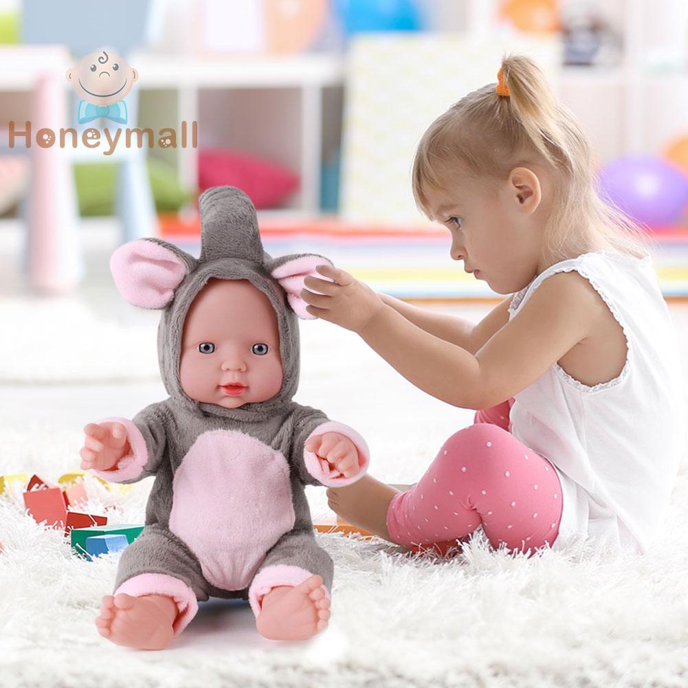 Búp bê em bé chủ đề động vật hoạt hình mềm 30cm