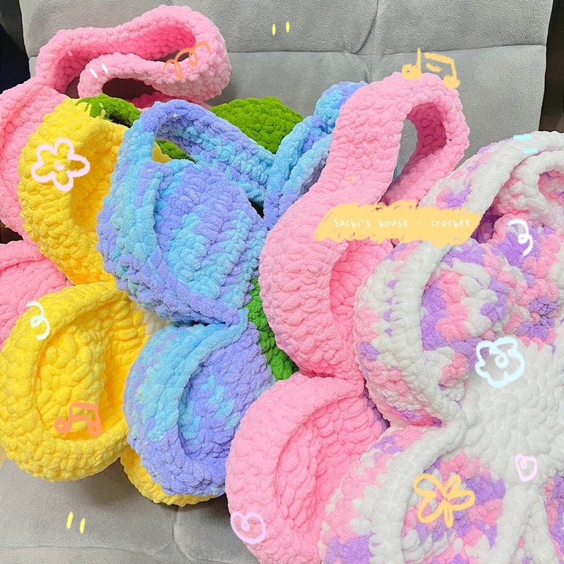 TÚI LEN BÔNG HOA M2 - BLOOM FLOWER BAG