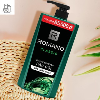Dầu gội Romano Classic hương nước hoa 900g