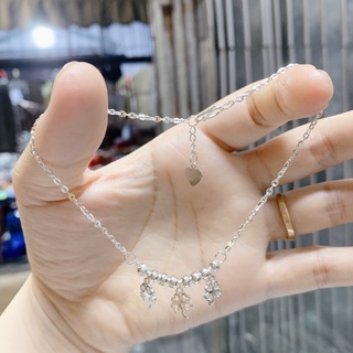 Các mẫu lắc chân bạc cho nữ