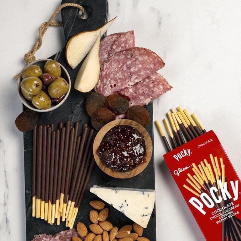 Bánh Que Pocky Nhiều Vị / Bánh Quy Phủ Socola / pocky chuối