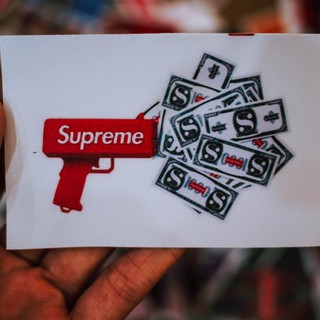 Set 100 Sticker hình dán - Supreme
