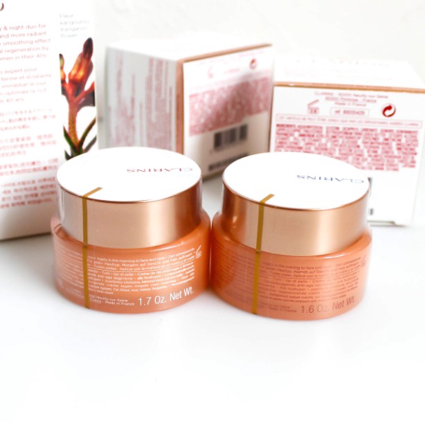 Set 2 kem dưỡng ẩm da Clarins 50ml chăm sóc hiệu quả