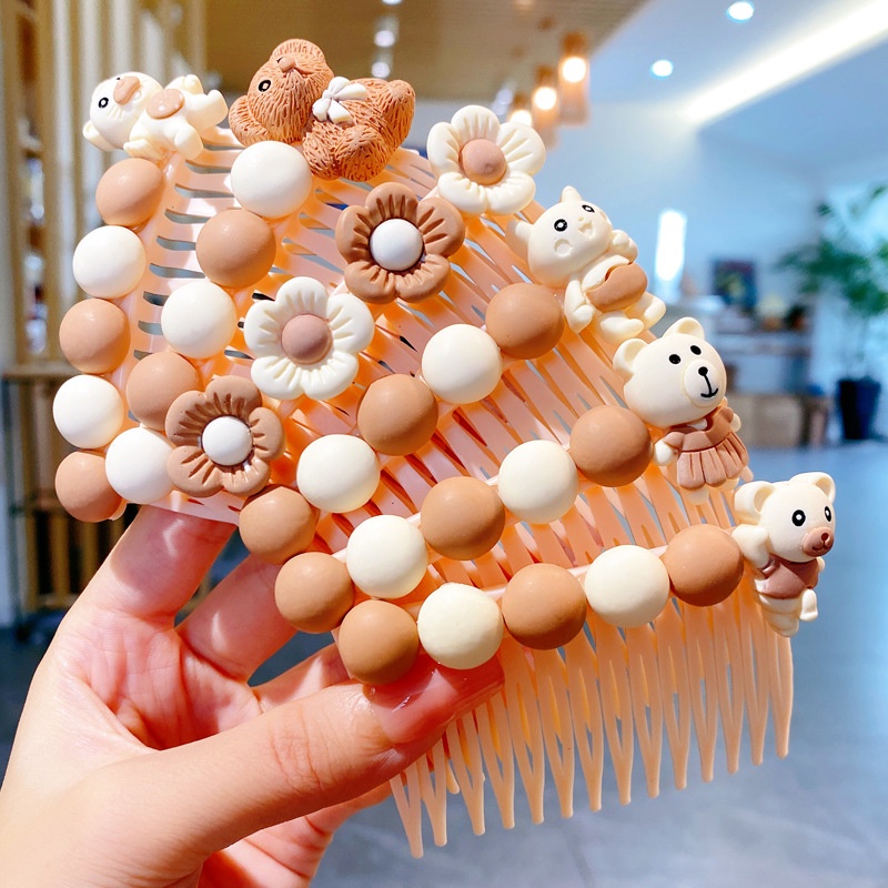 Lược Cài Tóc Phong Cách Công Chúa Hàn Quốc Cho Bé Gái