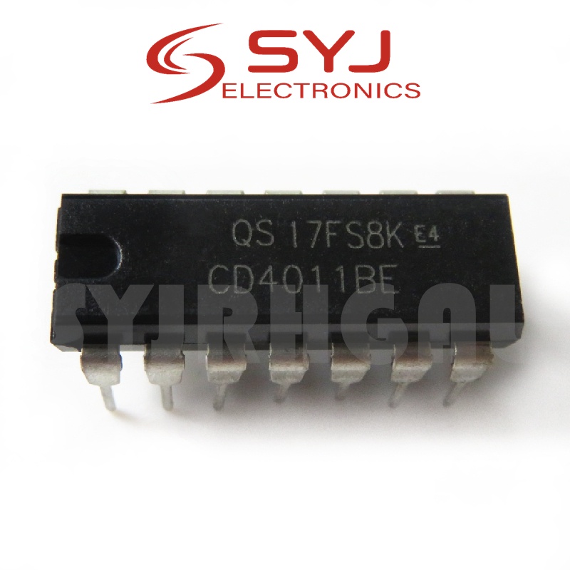 10 CÁI CD4011BE CD4011 DIP-14 4011 QUAD 2-INPUT NAND GATE IC Còn hàng