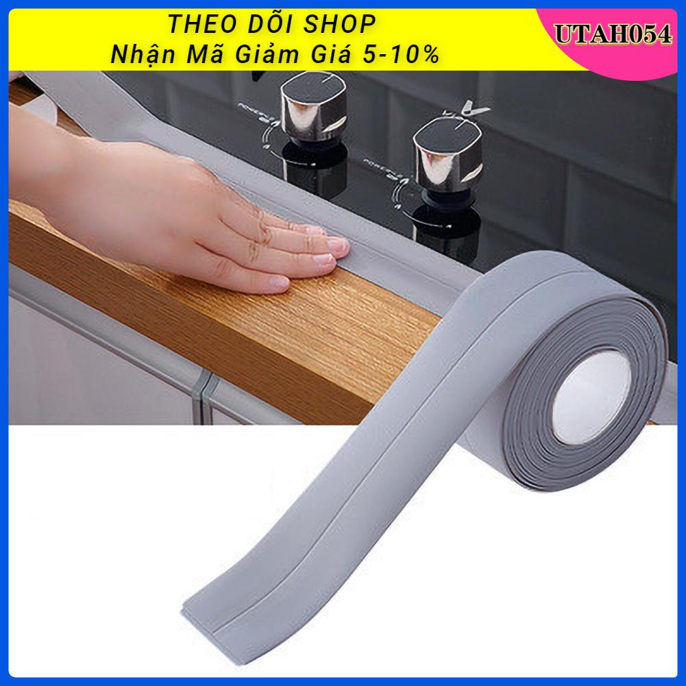 Utah054 Caulk Strip PVC Tự dính Băng keo Trang trí Chất bịt kín Trim Bảo vệ cạnh chống thấm