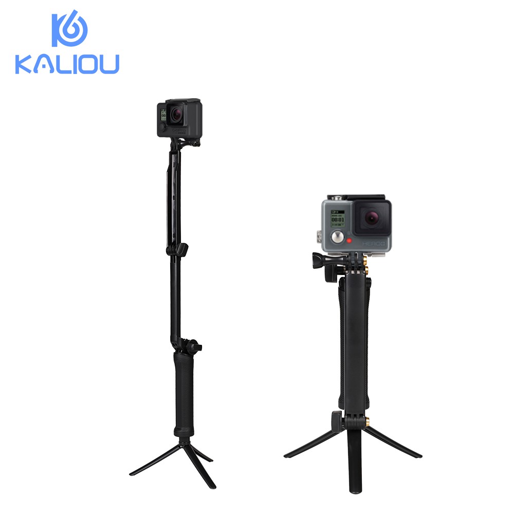gậy selfie 3 khúc giành cho camera , điện thoại