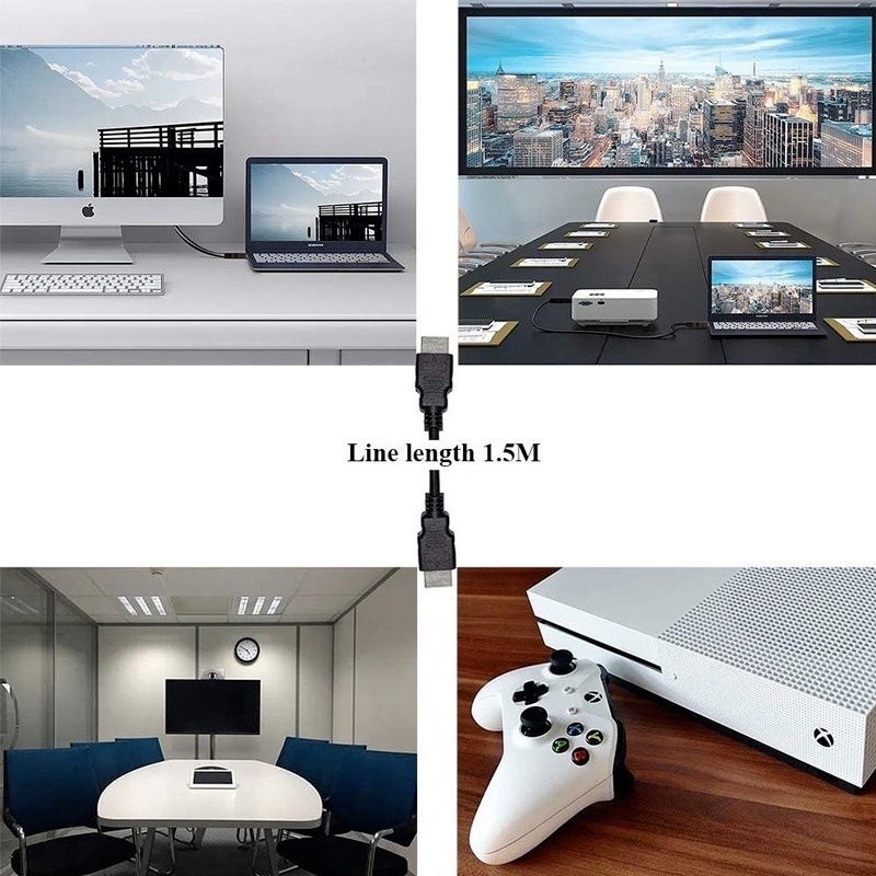 Dây Cáp Chuyển Đổi HDMI 4K 60Hz Tốc Độ Cao 18Gbps 4K / 720P / 1080P UHD TV Blue-ray Xbox PS4 PS3 PC