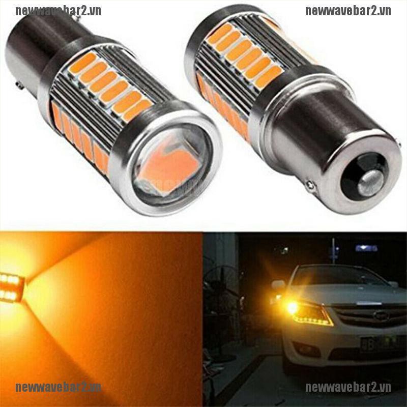2 Bóng Đèn Led Ban Ngày Siêu Sáng 1156 Ba15S P21W 33
