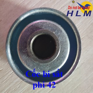 Cốc bi sắt phi 42,Con lăn băng tải,Máy ép con lăn