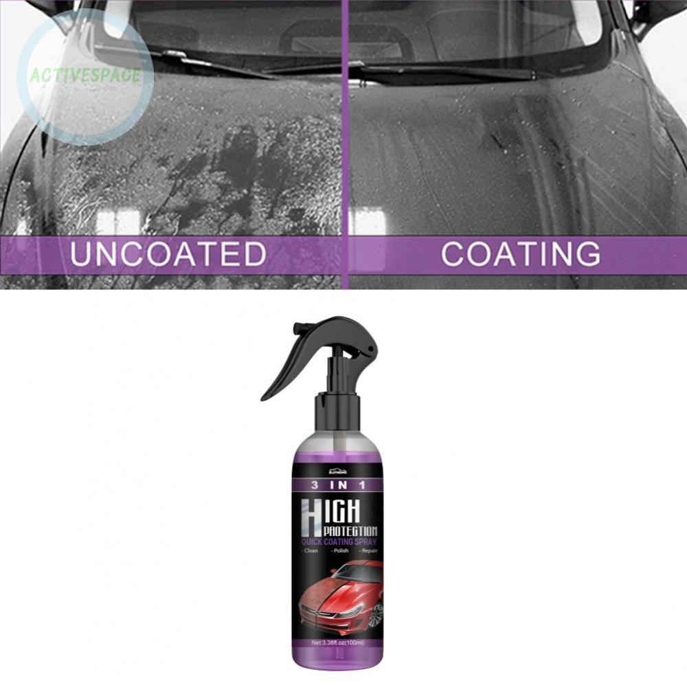 New 3 in 1 High Protection Quick Car Coat Ceramic Coating Spray Hydrophobic