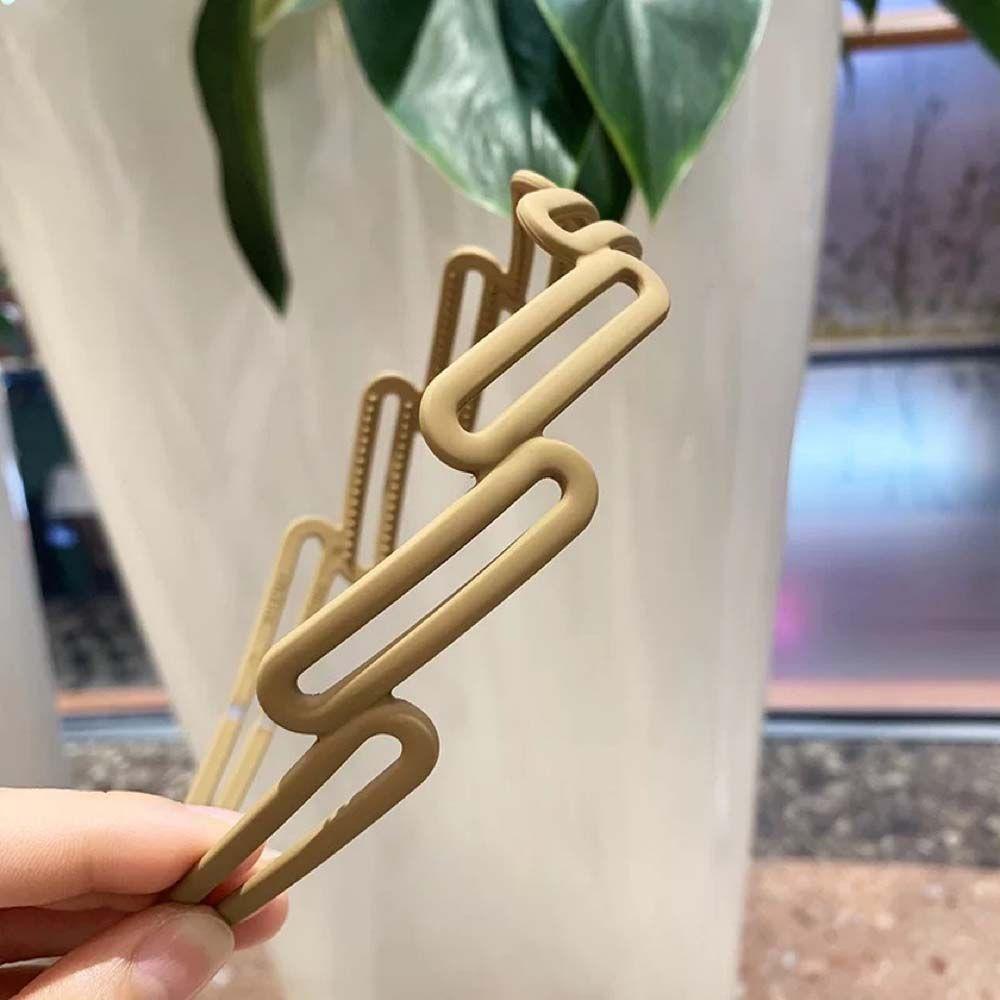 MXGOODS Băng Đô Cài Tóc Bằng Resin Màu Sắc Ngọt Ngào Có Thể Gấp Gọn Cho Nam Và Nữ