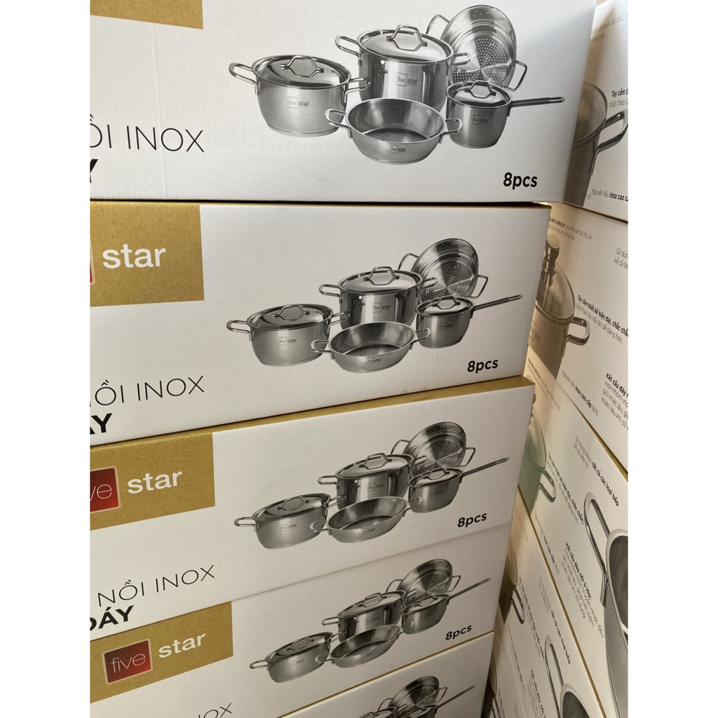 bộ nồi fivestar 5 món