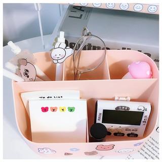 (TẶNG STICKER) KHAY ĐỰNG ĐỒ, MỸ PHẨM, DỤNG CỤ HỌC TẬP