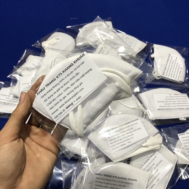 Combo 100 khẩu trang KT5 3 lớp kháng khuẩn | BigBuy360 - bigbuy360.vn