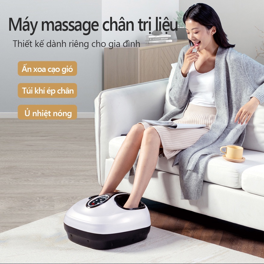 Máy Matxa Chân Đa Năng Thế Hệ Mới, Máy Matxa Bàn Chân,Túi khí đa chức năng để massage chân - FU222