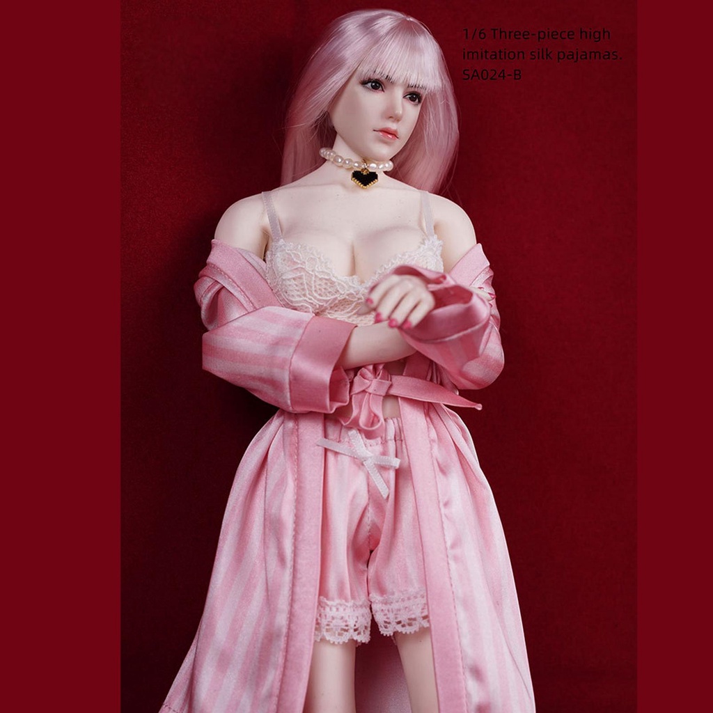 Bộ Đồ Ngủ 3 Quần Short Tỉ Lệ 1 / 6 Dành Cho Búp Bê 12 ''