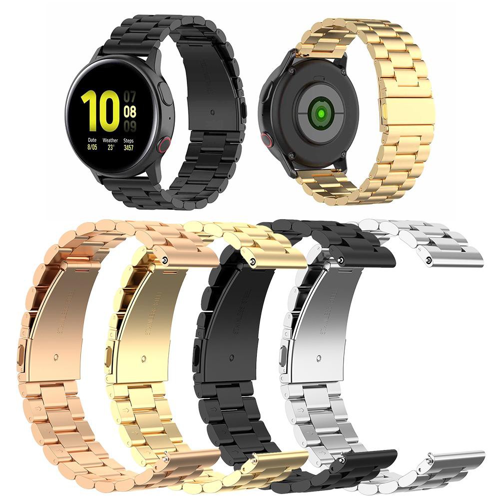 Dây Đeo Kim Loại 20mm Cho Đồng Hồ Thông Minh Galaxy Watch Active 2 40/44mm