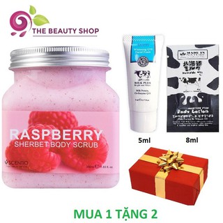 Tẩy Tế Bào Chết Từ Mâm Xôi Scentio Raspberry 350ml
