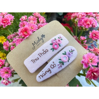 KẸP TÓC THÊU TAY (by Mioly)