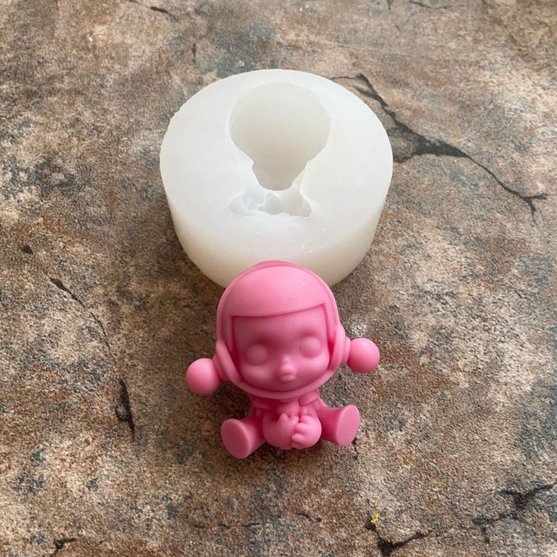 Khuôn Silicone Tạo Hình Làm Nến Hình Lâu Đài Rừng