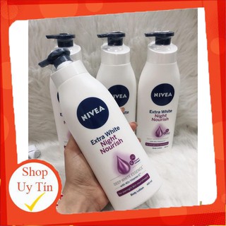 Sữa Dưỡng Thể Trắng Da Nivea Ban Đêm 400ml