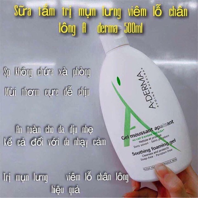 Sữa tắm ADERMA