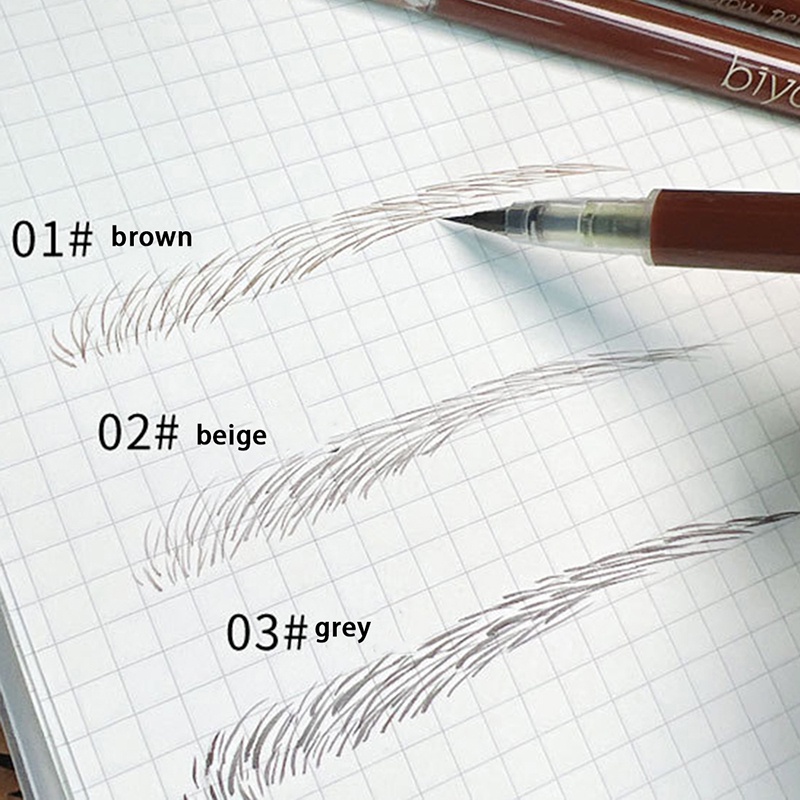 Bút Kẻ Lông Mày Dạng Lỏng Chống Thấm Nước Và Mồ Hôi Dễ Lên Màu