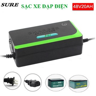 Sạc xe đạp điện, xe máy điện, ô tô điện 48V-20mah
