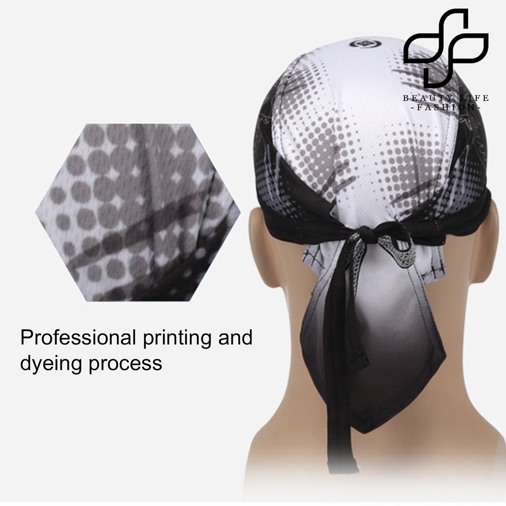 Khăn trùm đầu chống nắng thấm mồ hôi khô nhanh kiểu cướp biển cho nam và nữ