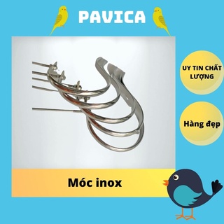 Móc inox PAVICA phụ kiện lồng chim loại đẹp chắc chắn bền bỉ