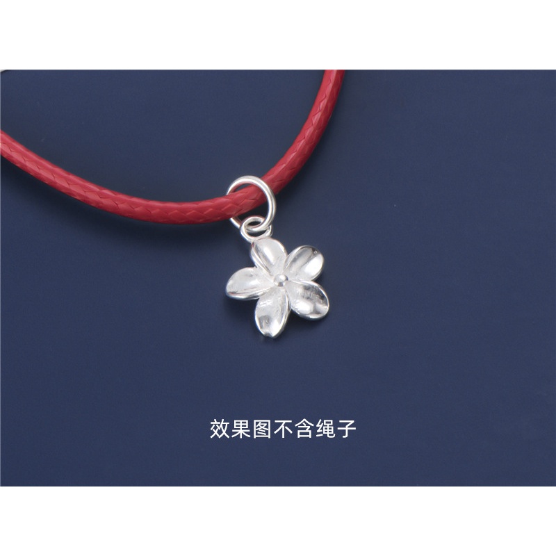 Mặt Dây Chuyền Bạc S925 Hình Hoa Xinh Xắn