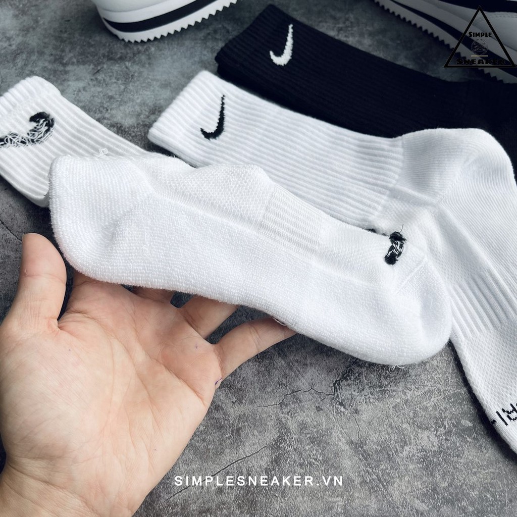 Tất Nike Cổ Cao Dri-Fit 🔴FREESHIP🔴 Vớ Nike Unisex Chính Hãng - Chất Cotton Chơi Thể Thao Thấm Hút Mồ Hôi - Chống Hôi Châ