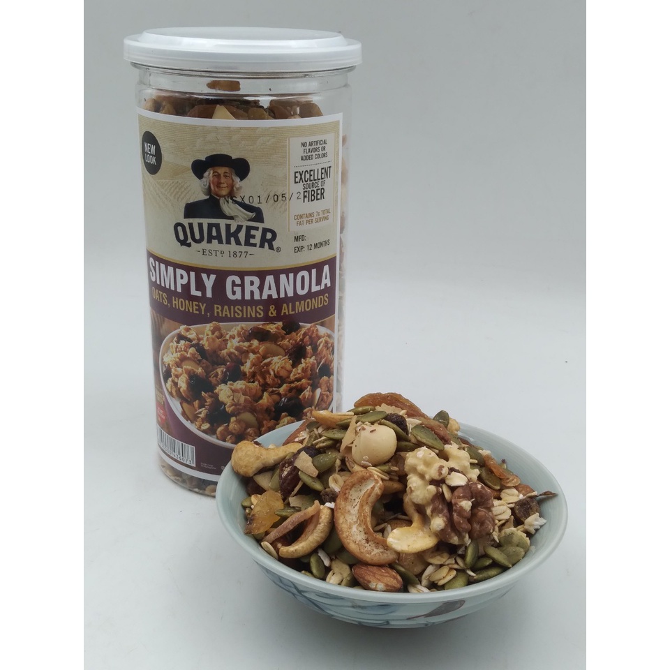 500Gr Granola siêu hạt ăn kiêng giảm cân không đường với hơn 12 loại hạt dinh dưỡng nhập từ Úc (5%yến mạch)