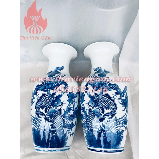 Lọ Lộc bình cảnh SEN chuẩn Bát Tràng