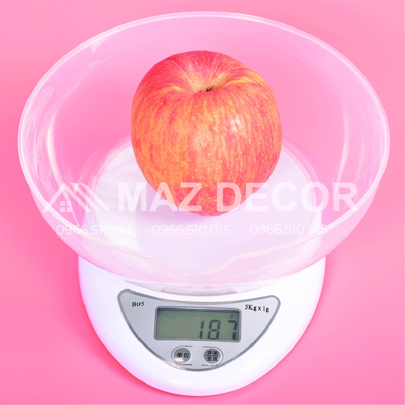 Cân điện tử thực phẩm cho nhà bếp từ WH-05 5kg-1g chính xác giá rẻ